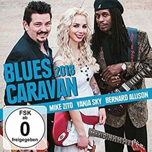 Mike Zito Vanja Sky Bernard Allison - Blues Caravan 2018  CD